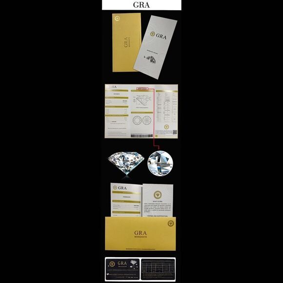 💎OS5💎 New 2CT Diamond Moissanite Loose Fiery Icy Flashy Stone Rock Men Women - Picture 14 of 16